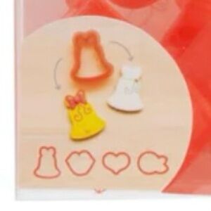 SUGARBELLE Romance Shape Shifter mini bite size Cookie Set of 4 shapes. NWOT.